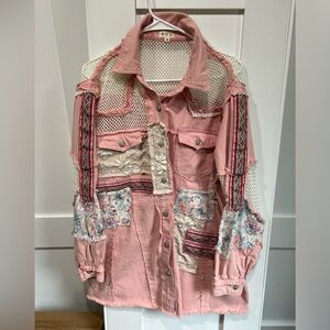 Pol Pink oversized small jacket.